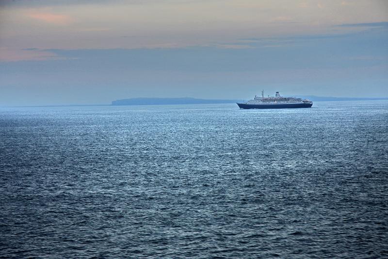 IMG_8833-e.jpg - Off Iceland. The ship is the cruiser Marco Polo