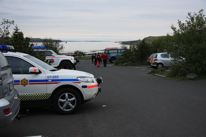 IMG_7702.JPG - Það var nokkur fjöldi björgunarsveitarfarartækja á stæðinu. Þetta er bara hluti.