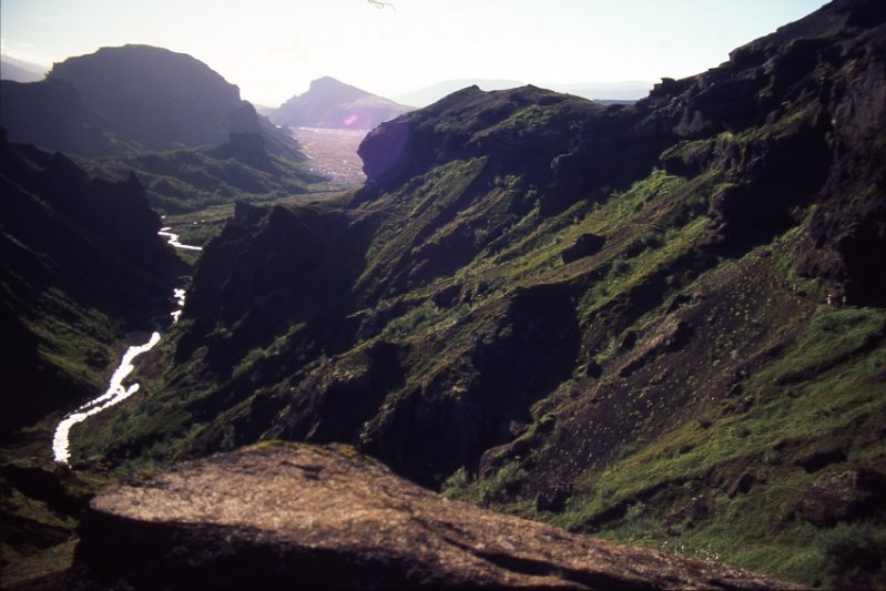 sli026-e.jpg - Séð niður Strákagil