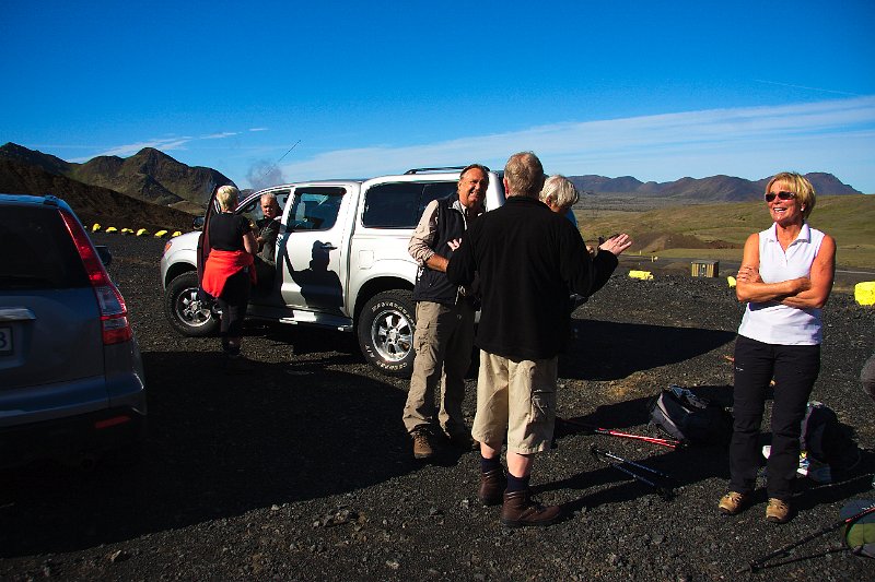 _MG_1033-e.jpg - Á bílastæðinu - verið að leggja af stað