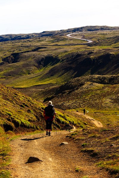 _MG_1146-e.jpg - Rétt ofan við Hveragerði - Kambarnir eru í baksýn