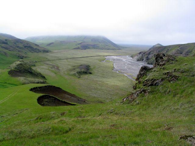 154_5428.jpg - Séð niður farveg Hafursár