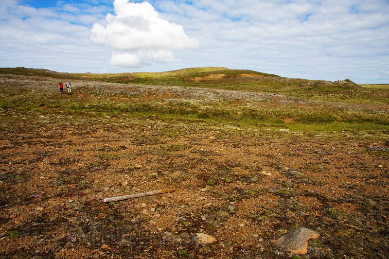 IMG_13679-e.jpg - Enn er pjakkast niður í átt á Hvammstanga - stikurnar fallnar